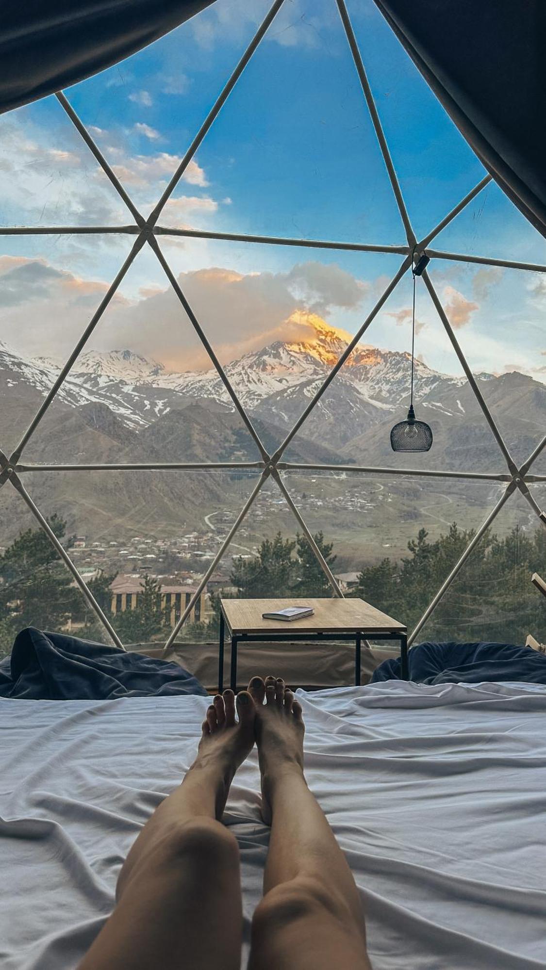 Elia Glamping Ξενοδοχείο Kazbegi Εξωτερικό φωτογραφία