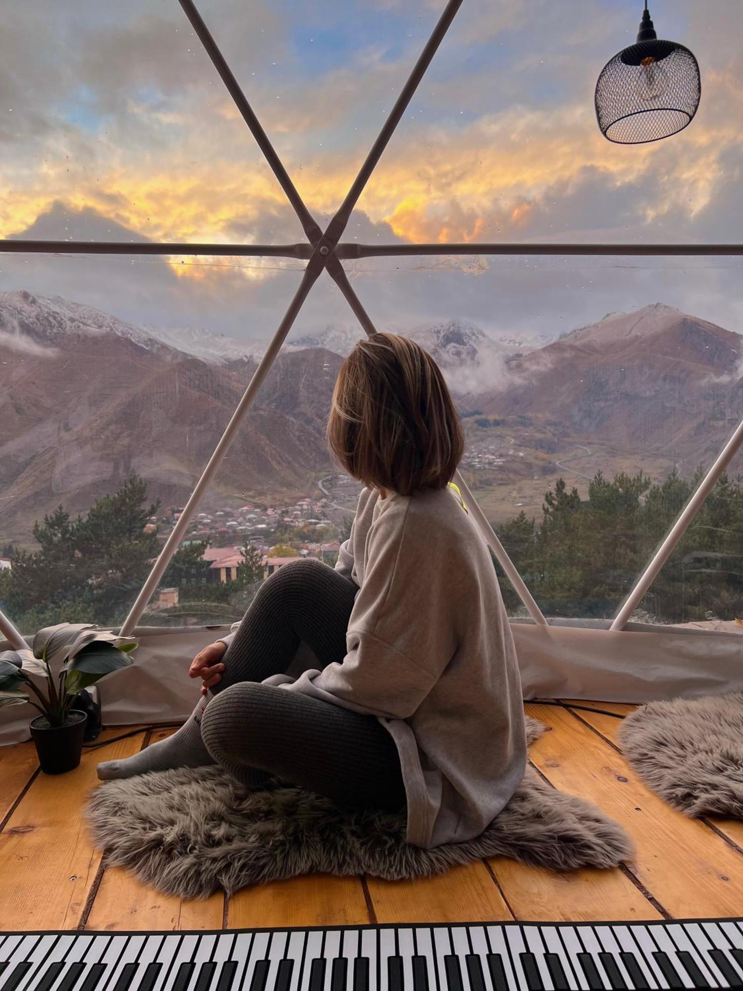Elia Glamping Ξενοδοχείο Kazbegi Εξωτερικό φωτογραφία