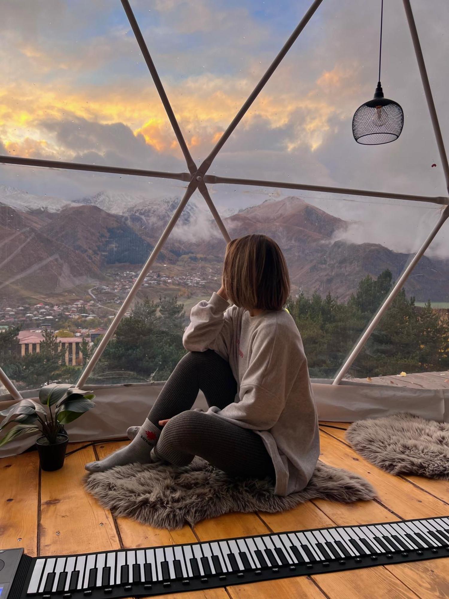 Elia Glamping Ξενοδοχείο Kazbegi Εξωτερικό φωτογραφία